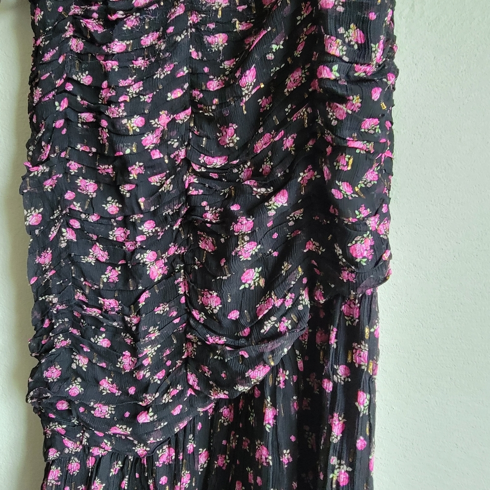 Shoshanna Vivine Tossed Rose Gown - Picture 8 of 10